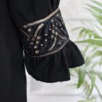 عبای راهی طراحی و دوخت در مزون ژانل
