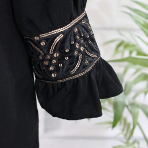 عبای راهی طراحی و دوخت در مزون ژانل